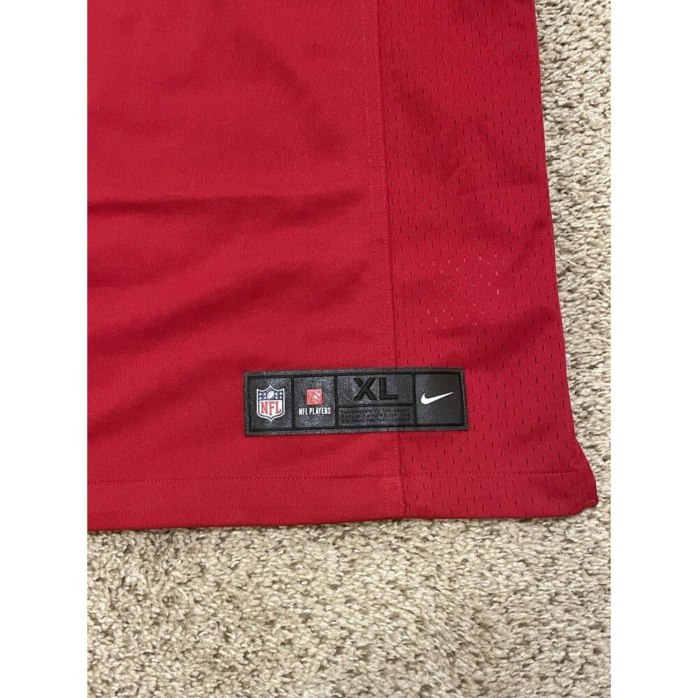 Colin Kaepernick 49ers Nike Elite Jersey Home Scarlet Red Mens Size 48 XL Sewn - Picture 5 of 5